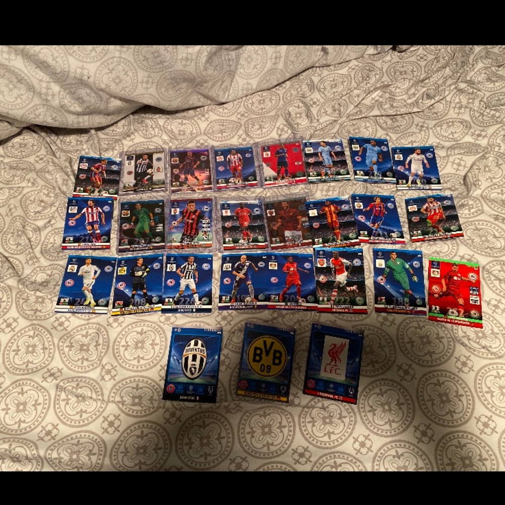 Champions league 2014-15 panini set